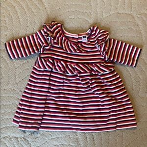 Janie and Jack Stripe Dress 6-12 months